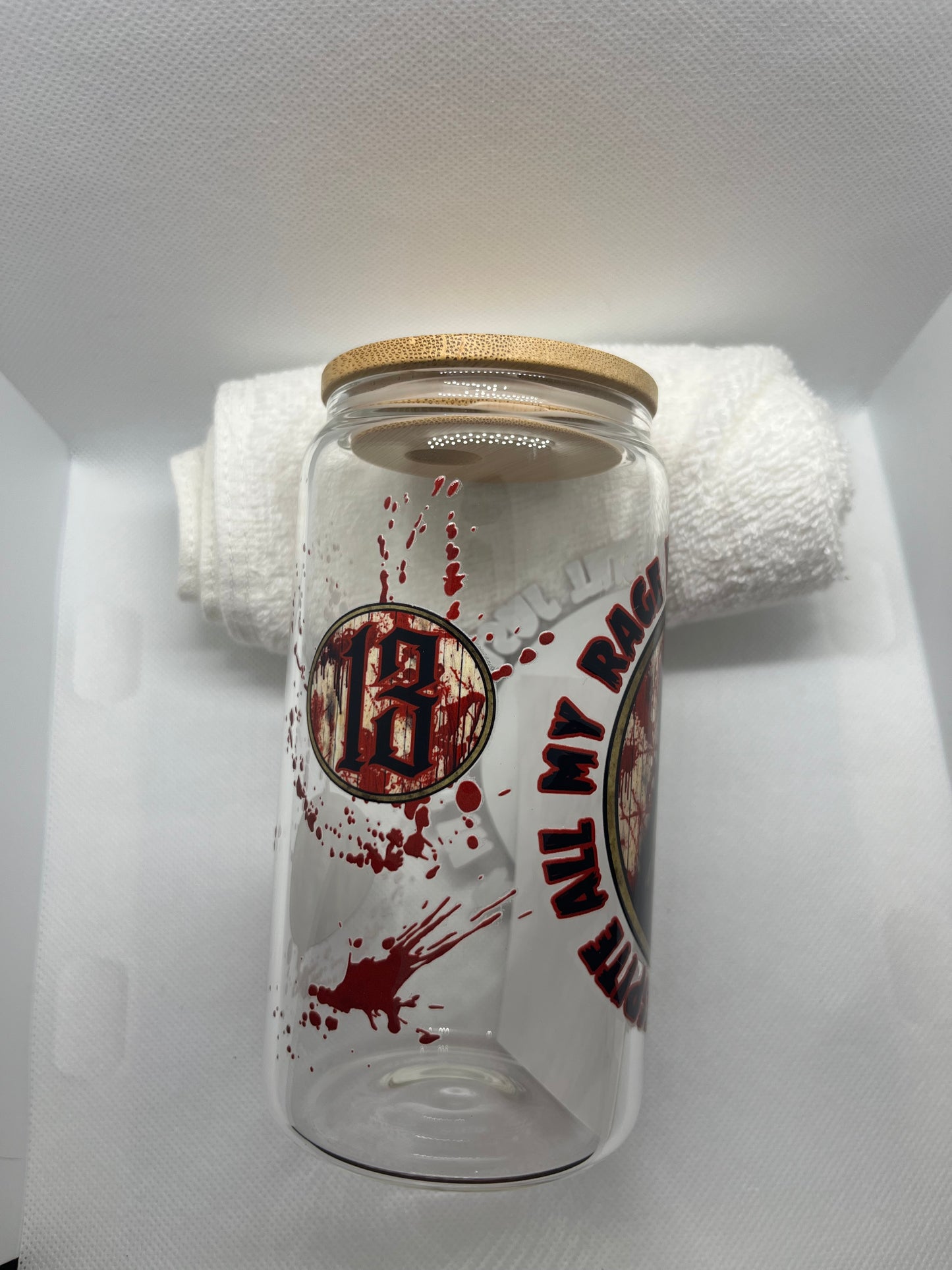 13 Ghosts Inspired Glass Tumbler