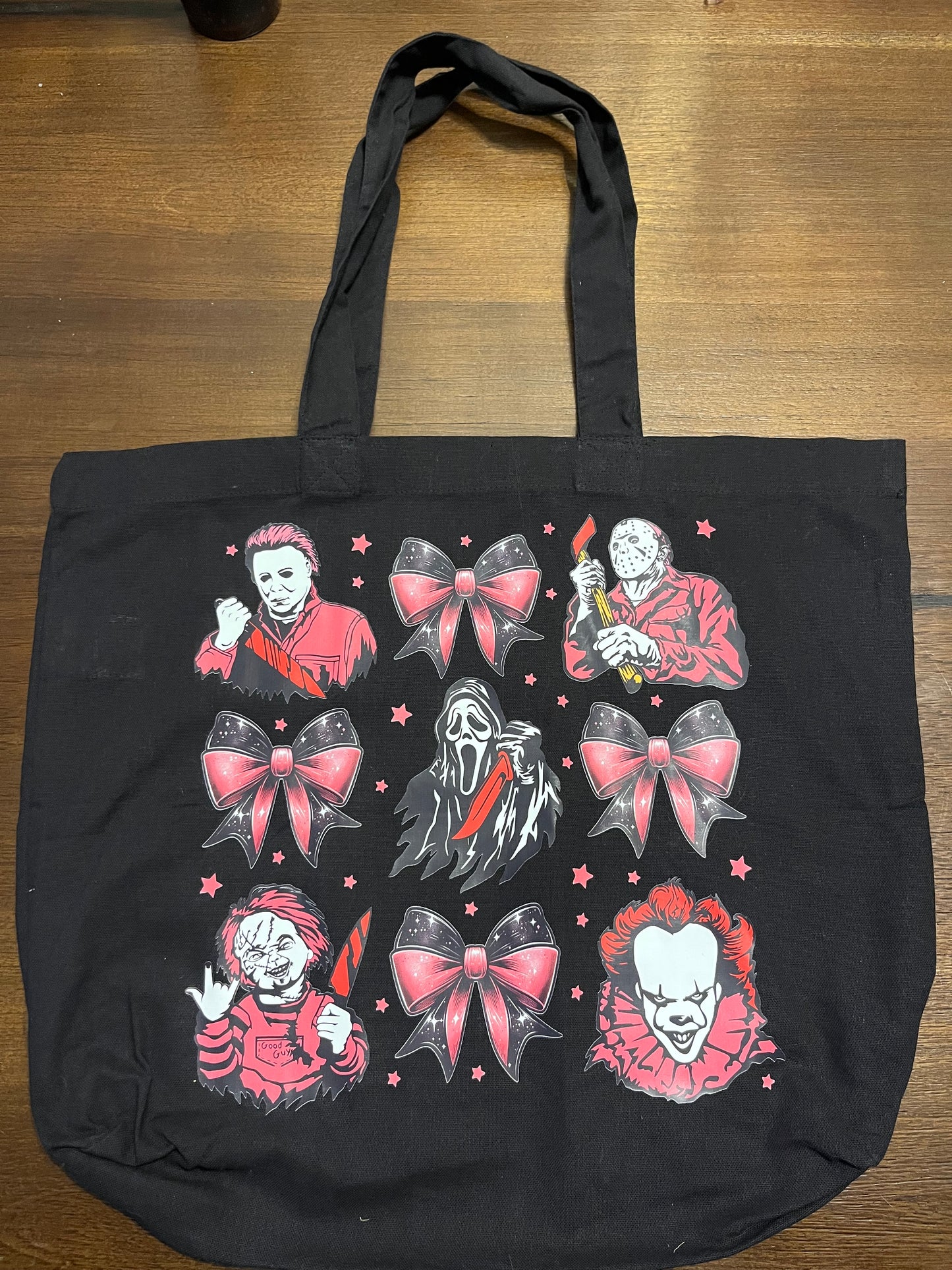 Slasher Bows Tote Bag