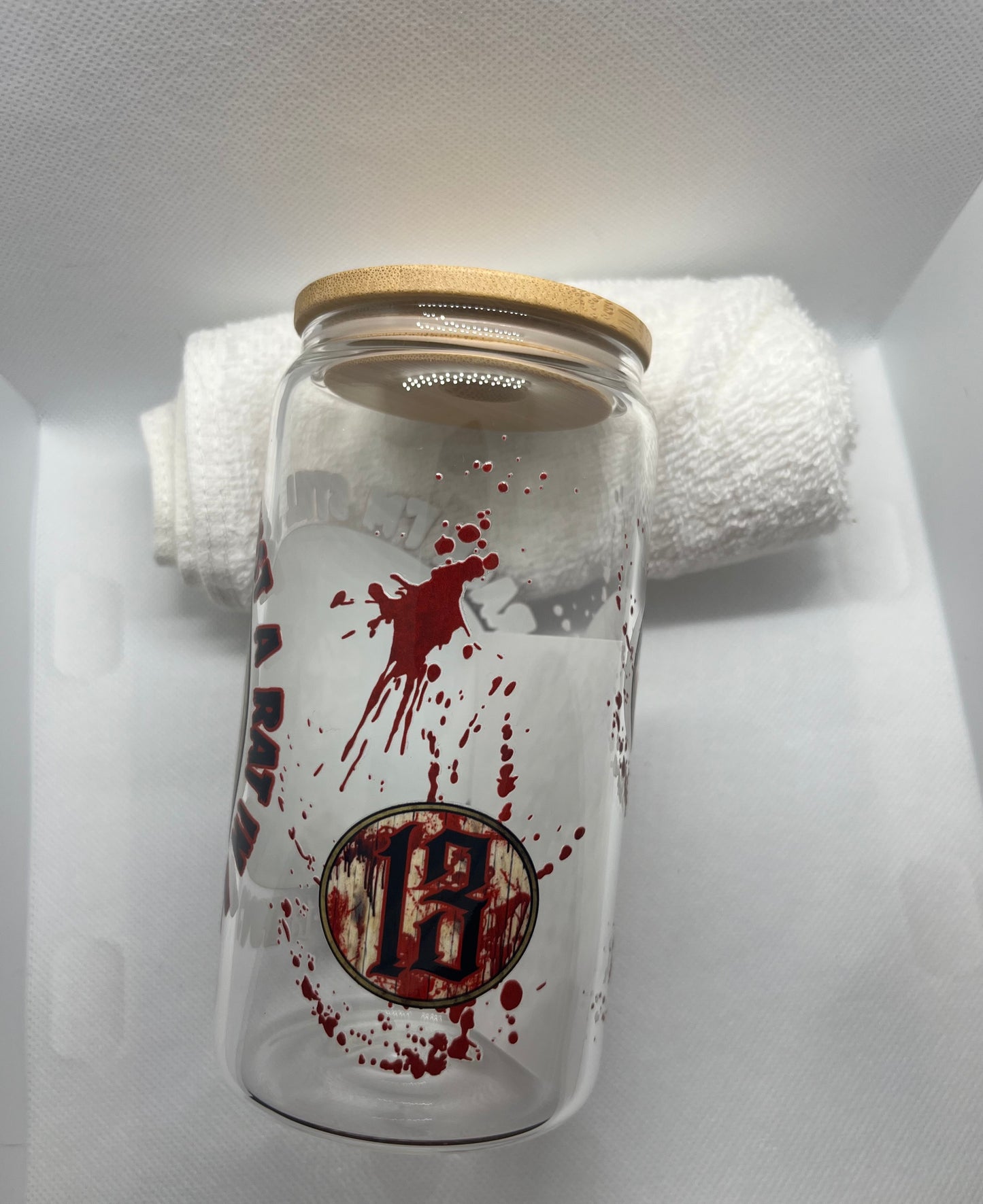 13 Ghosts Inspired Glass Tumbler