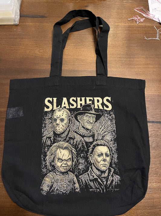 Slashers Horror Tote Bag
