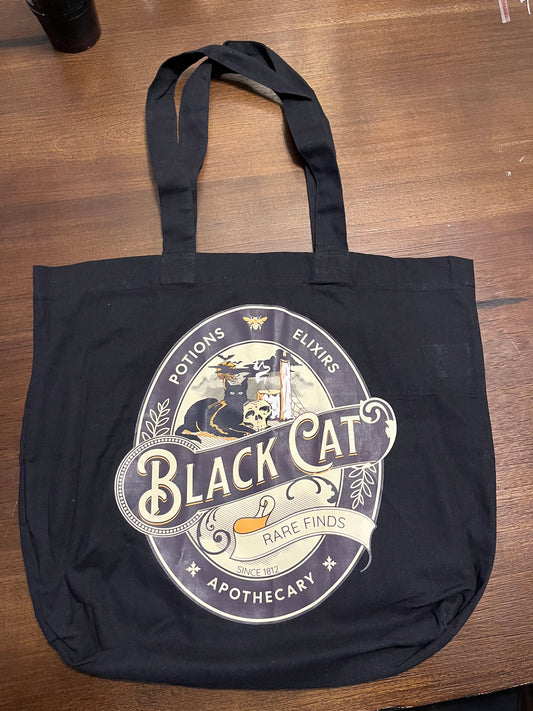 Black Cat Apothecary Tote Bag
