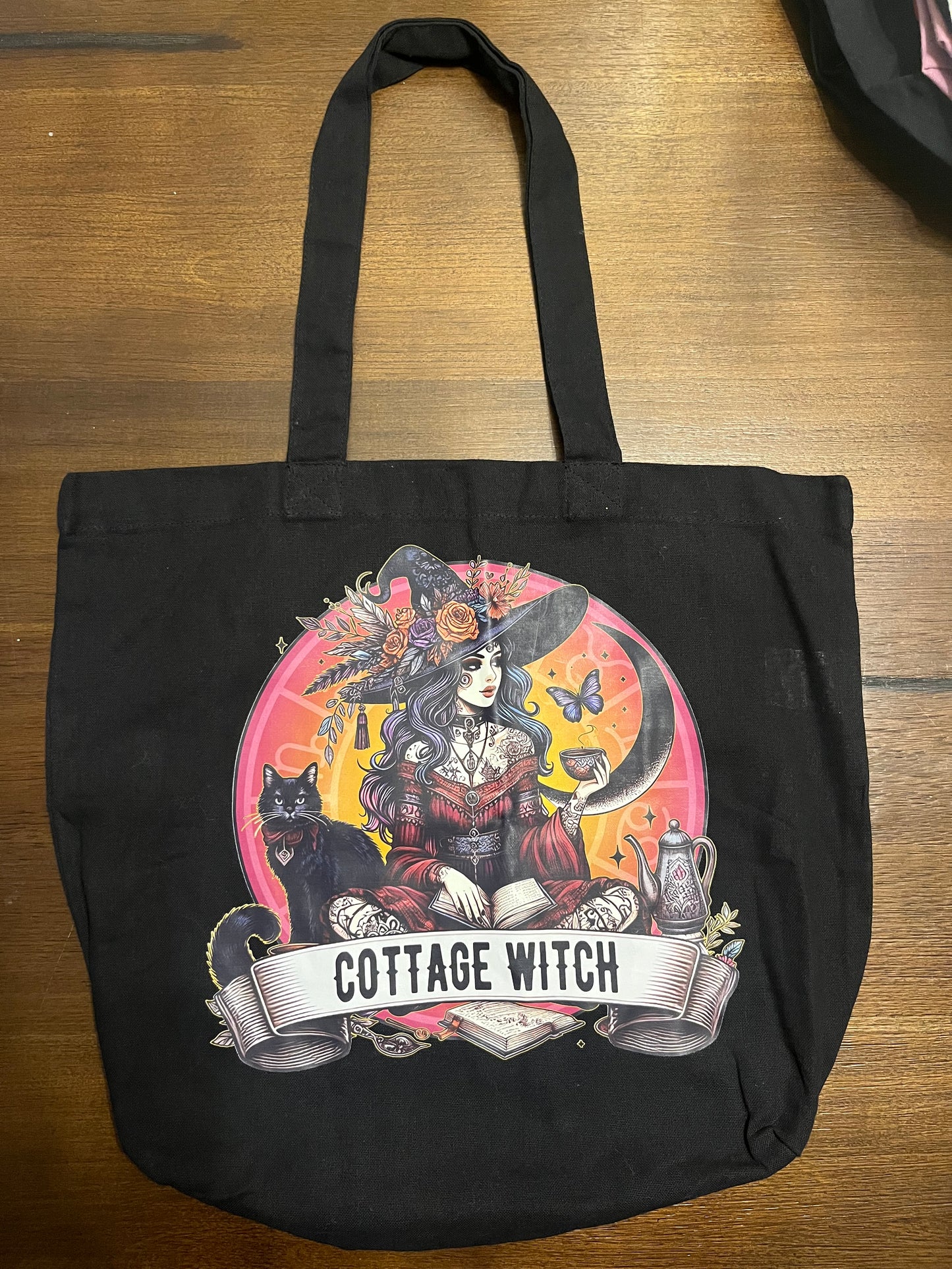 Cottage Witch Tote Bag