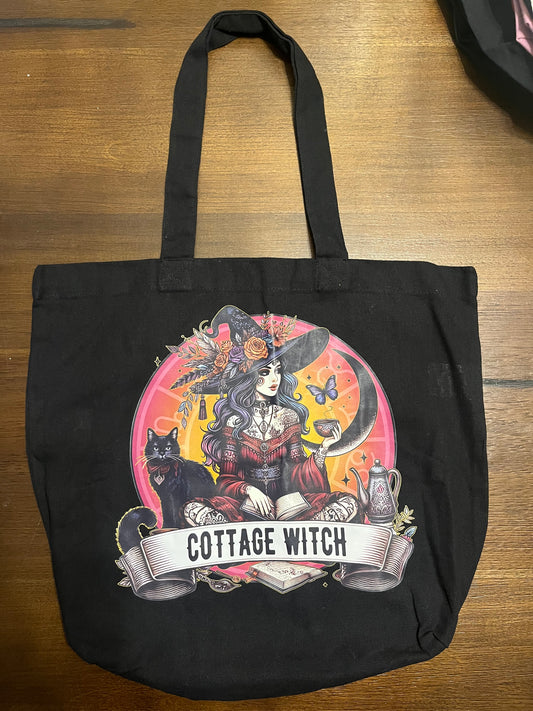 Cottage Witch Tote Bag