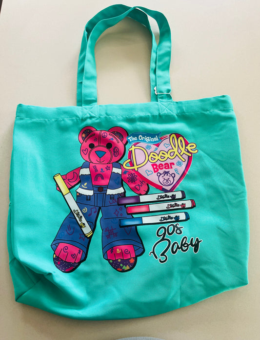 Doodle Bear 90s Baby Tote
