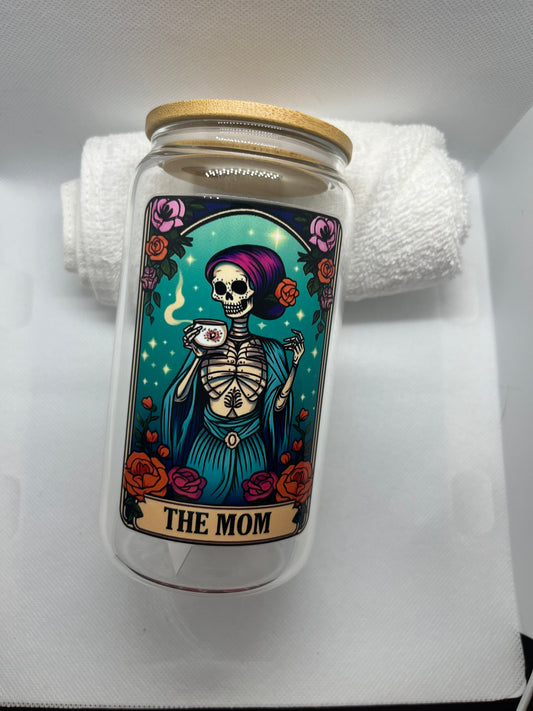 Tarot Card The Mom Glass Cup