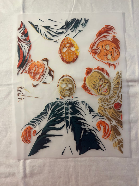 Looking Down Horror Characters