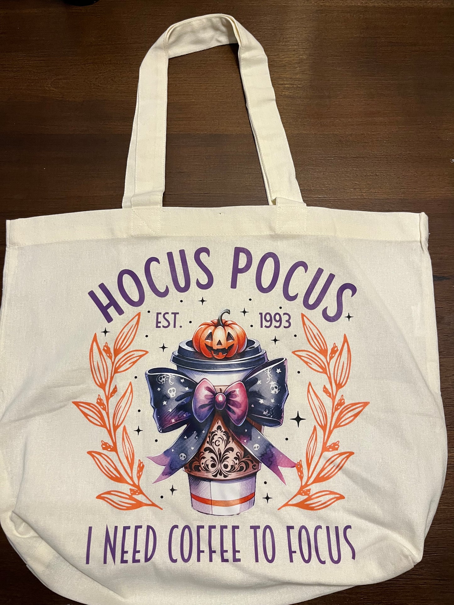 Hocus Pocus Coffee Tote