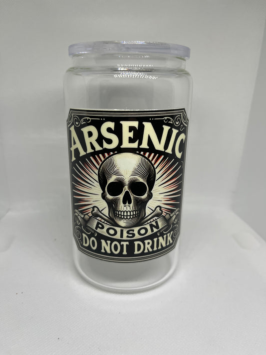 Arsenic Poison Glass Tumbler