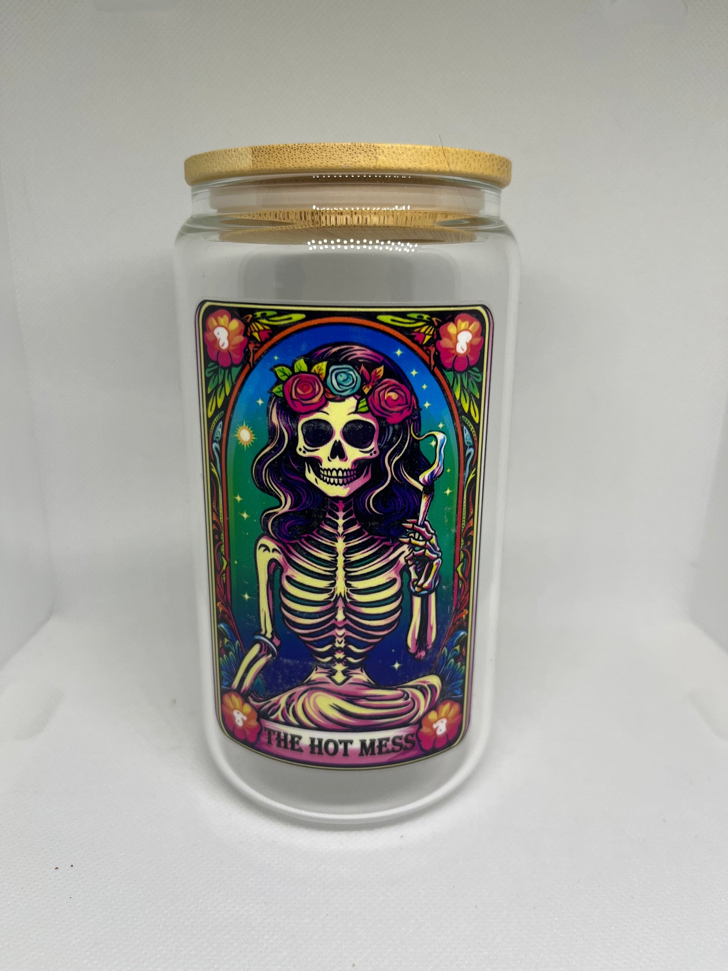 The Hot Mess Glass Tumbler