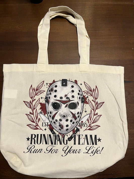 Running Team Tote – Run For Your Life