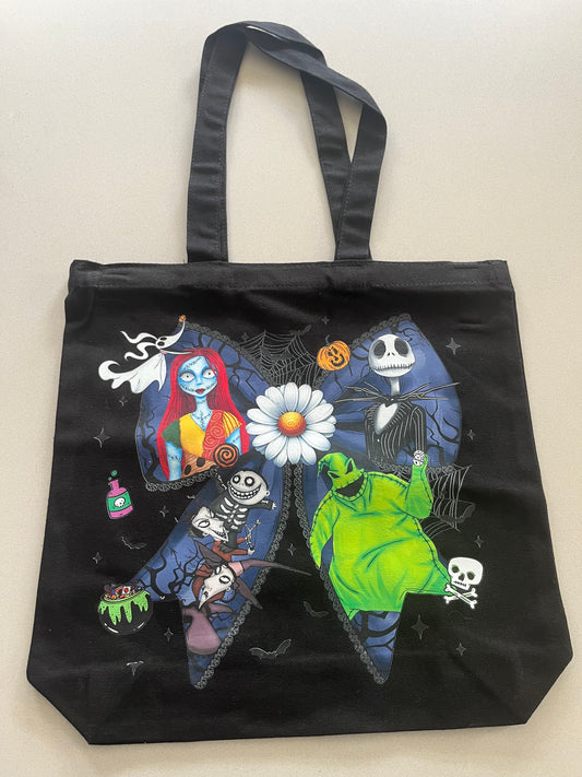 Spooky Bow Halloween Tote