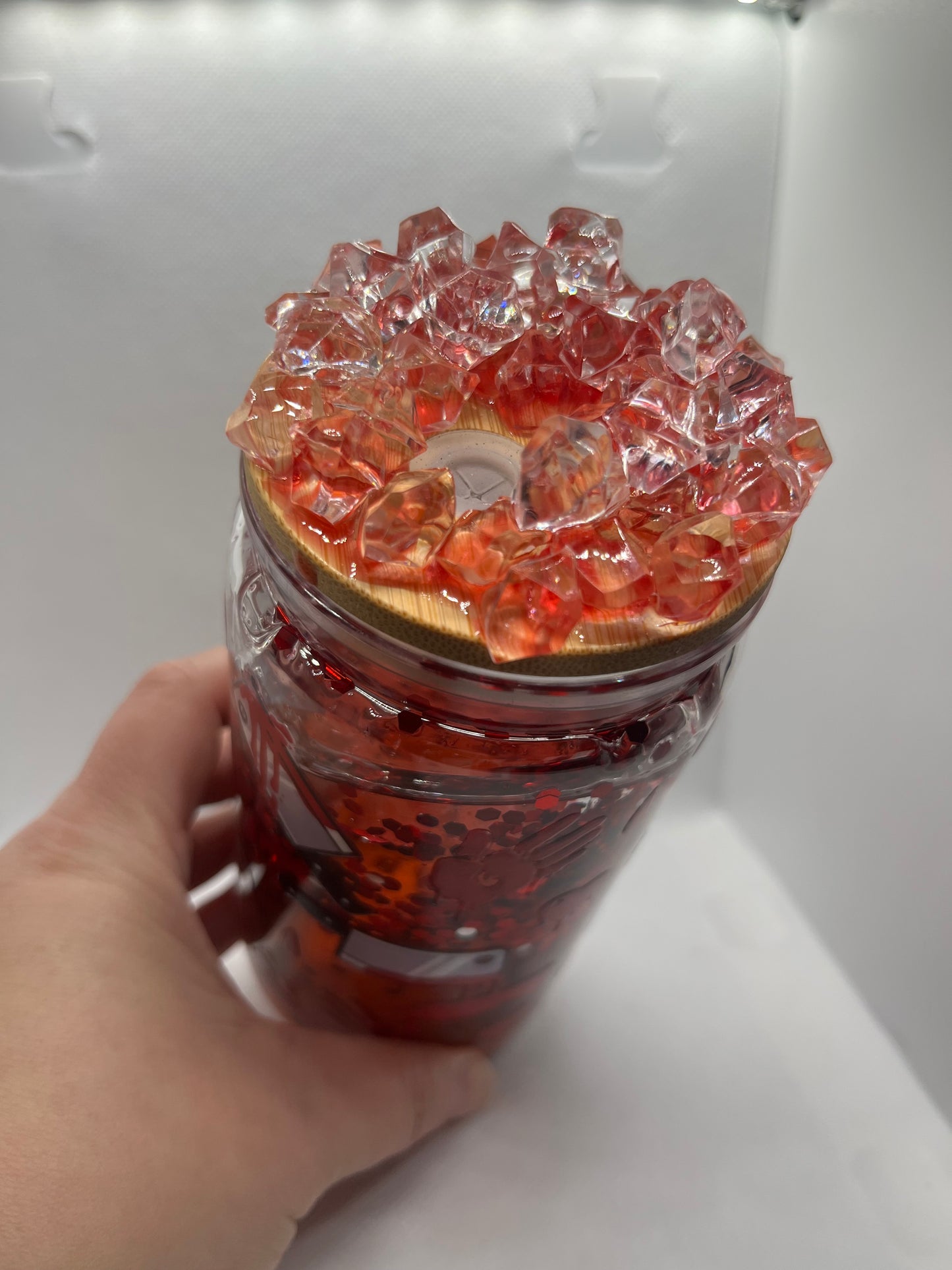 Bloody Cleaver Horror Plastic Tumbler – 16 oz