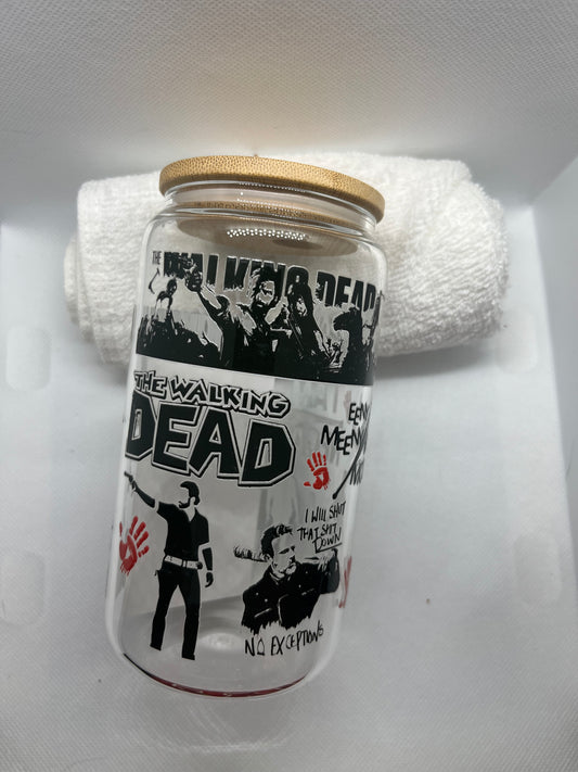 The Walking Dead Glass Tumbler
