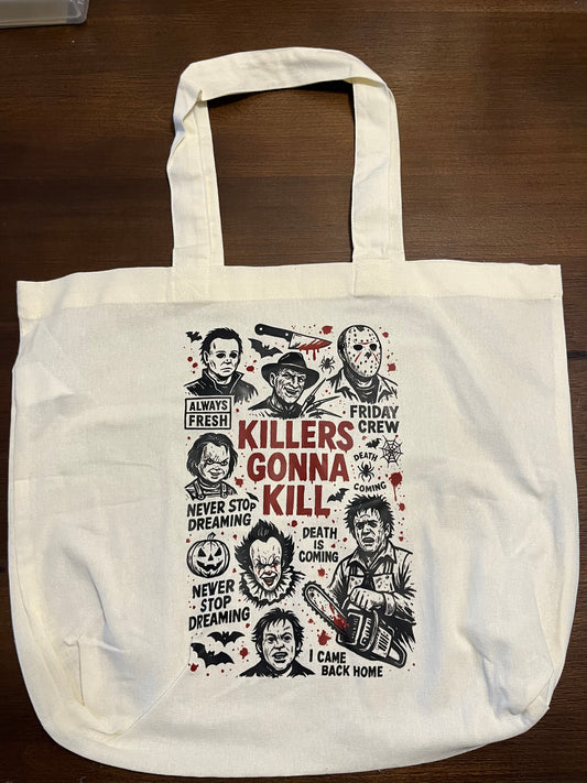 Killers Gonna Kill Tote Bag