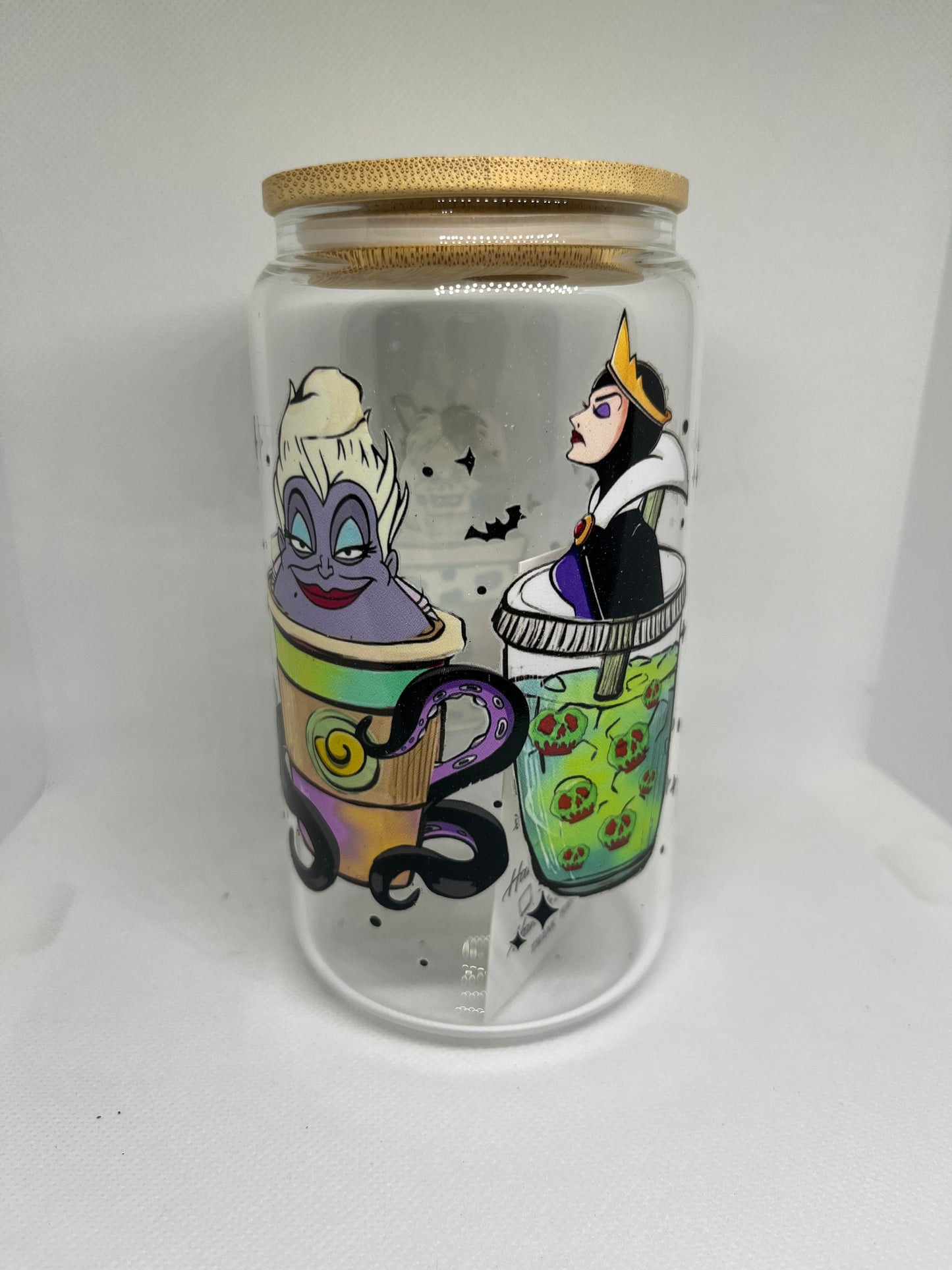 Villainous Sip Glass – 16 oz Horror & Dark Character Can Glass