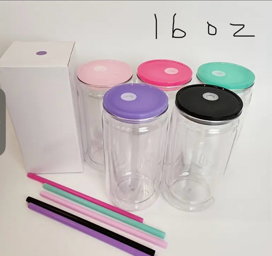 16 oz Plastic Snow globe