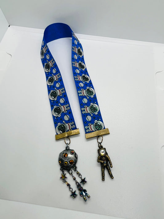 Space Explorer/ Astronaut Ribbon Bookmark