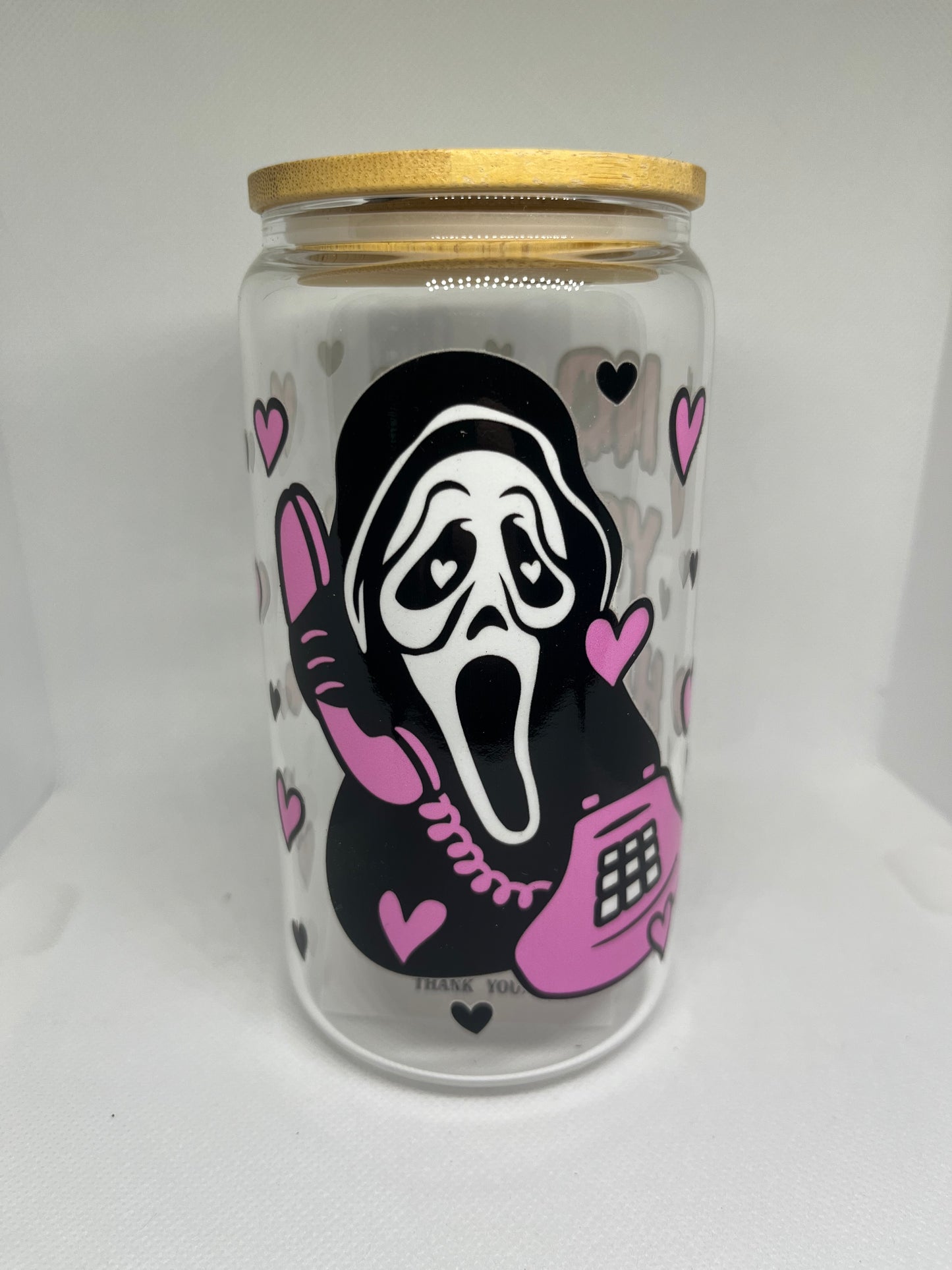 No You Hang Up Glass Tumbler