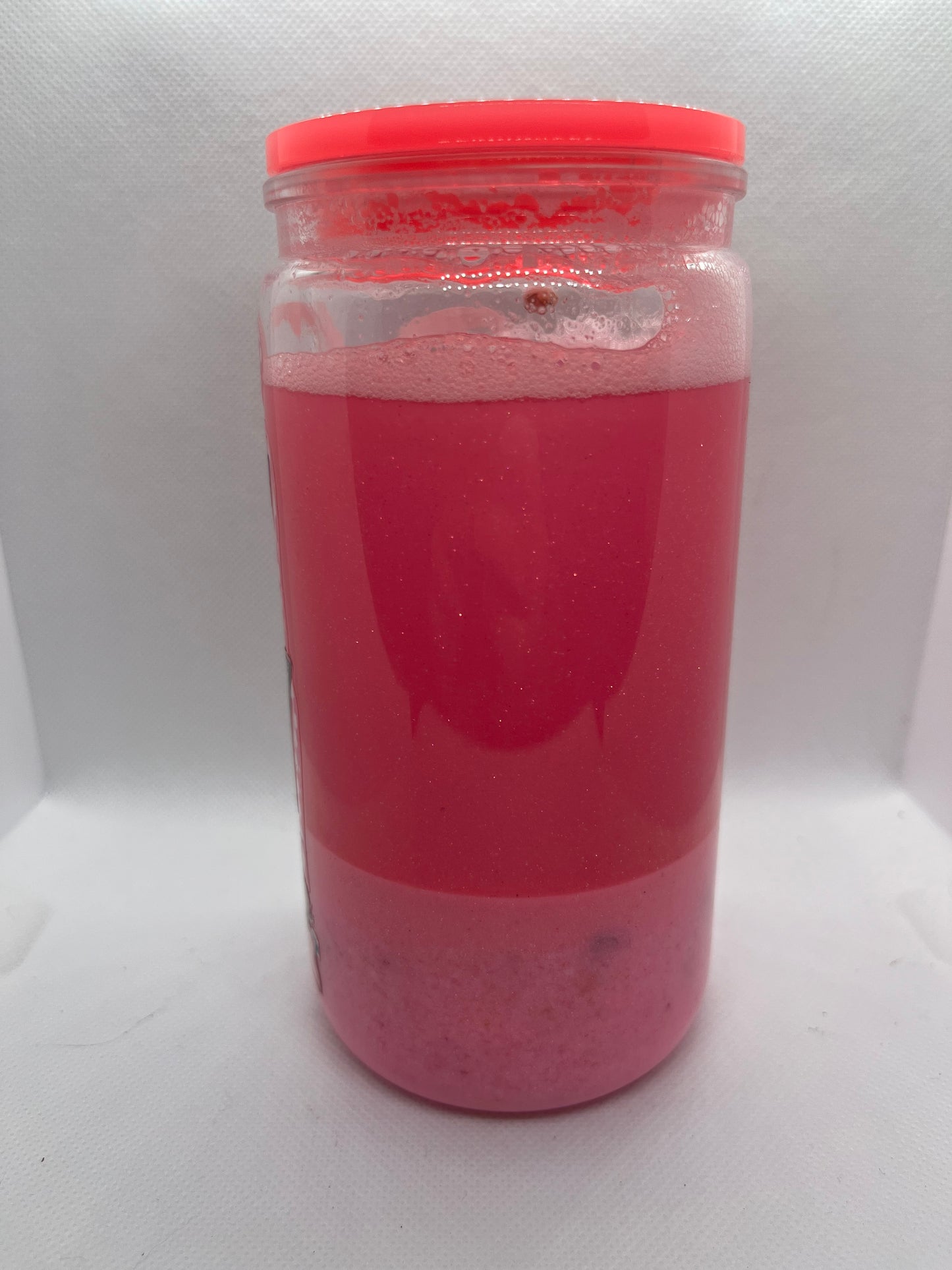 Stay Salty Pink Snowglobe Tumbler – 16 oz Plastic Cup