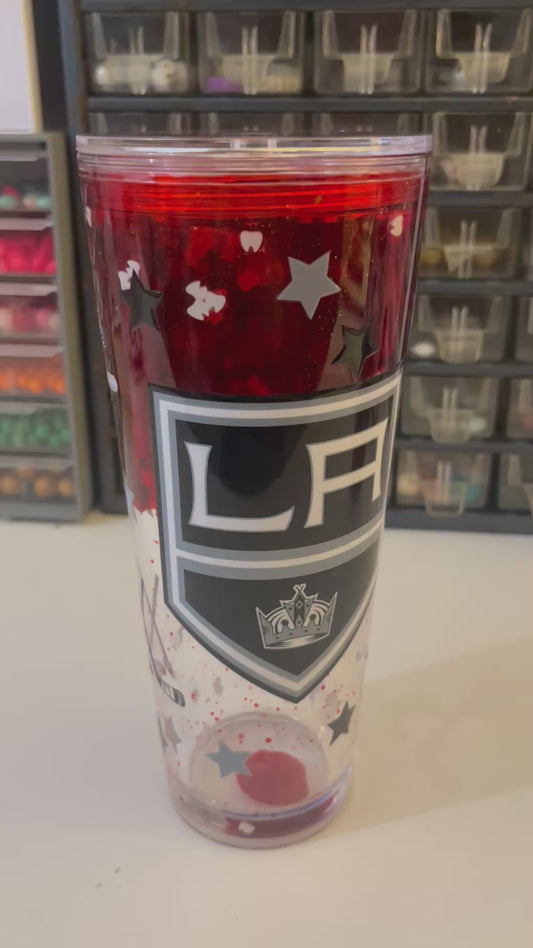 LA Kings Snowglobe tumbler